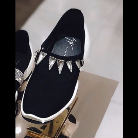 💎giuseppe zanotti NIB sock slipons with crystal - Picture 2 of 15